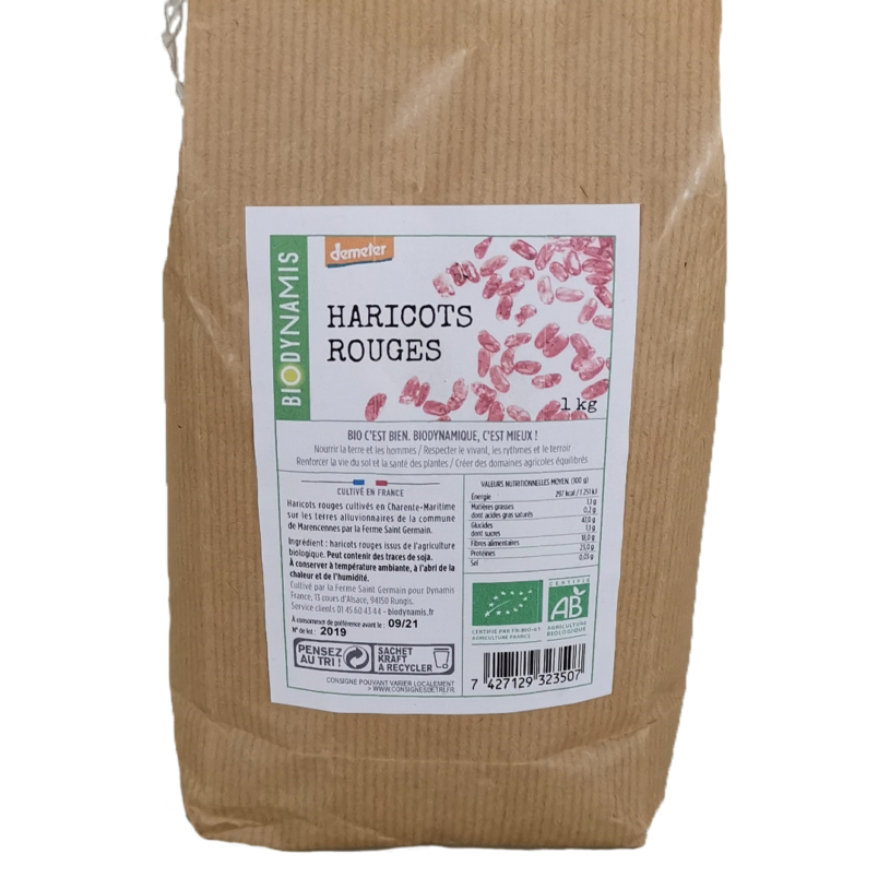 haricots rouges - épicerie biodynamique